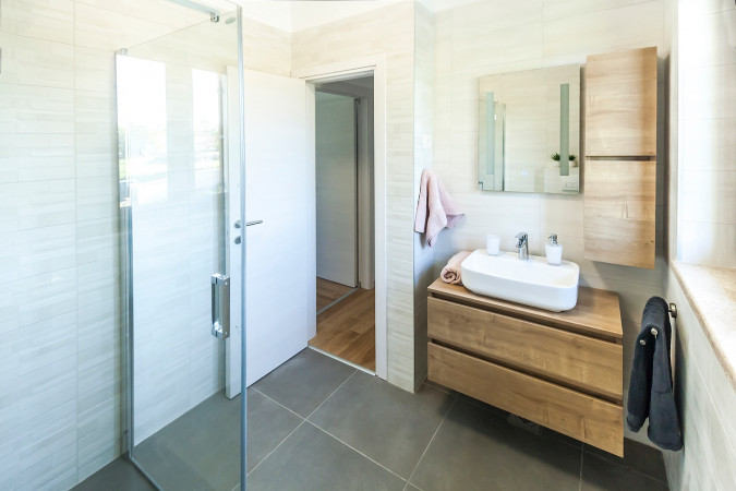 Interijer, House Andrijaši s grijanim bazenom i košarkaškim terenom, Žminj, Istra Domijanići