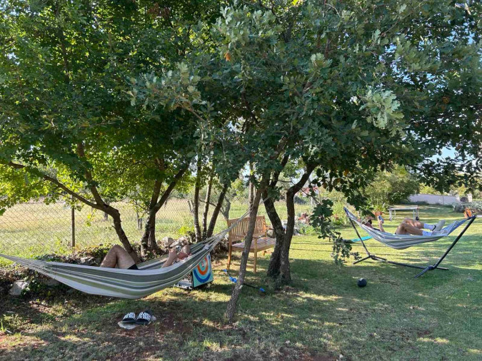 Eksterijer, House Andrija&scaron;i s grijanim bazenom i ko&scaron;arka&scaron;kim terenom, Žminj, Istra Domijanići