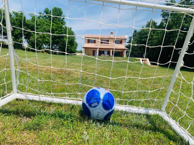 Exterior, House Andrija&scaron;i with heated pool and basketball court, Žminj, Istria, Croatia Domijanići