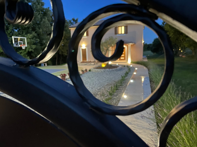 Exterior, House Andrija&scaron;i with heated pool and basketball court, Žminj, Istria, Croatia Domijanići